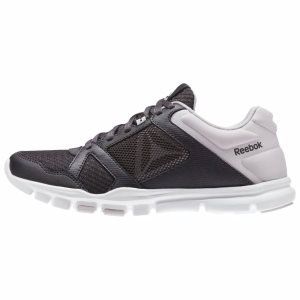 Buty Treningowe Damskie Reebok Yourflex Trainette 10 MT Białe PL 32OABJI